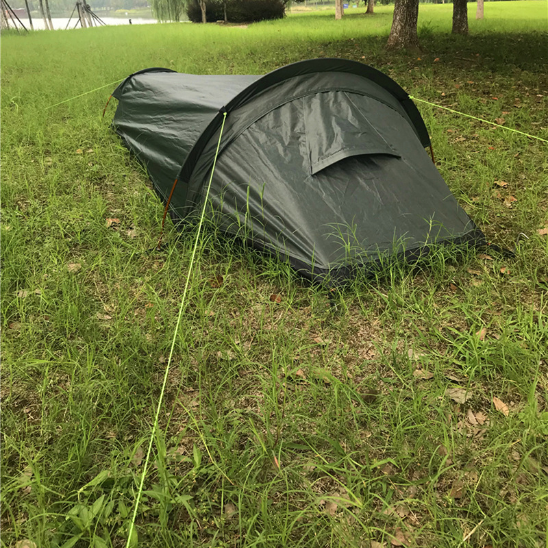 Cheap Goat Tents Ultralight Tent Backpacking Tent Outdoor Camping Sleeping Bag Tent Lightweight Single Person   